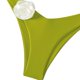 thumbnail image 5 of MKLEKYY Trajes De Baño mujer Natacion Women'S Solid Color Sexy Bikini Swimsuit Bikini, 5 of 5
