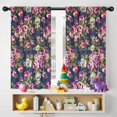 thumbnail image 5 of Blackout Kids Curtains,Pioneer Flower Floral Print Pattern Childrens Insulated Curtains Set Of 2,Bedroom Essentials,Toddler Room Decor 42"x54", 5 of 5
