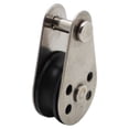 thumbnail image 6 of 4 Pcs Heavy Duty Pulley Load Lift Pulleys Stainless Steel Poleas, 6 of 6