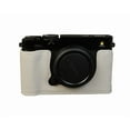 thumbnail image 1 of GadgetCom Camera Half Case Compatible with FUJIFILM X-E5 XE5 , Anti-Slip PU Leather Shell Protective Cover, 1 of 8
