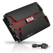 BOSS Audio Systems PV3700 Phantom Series 5 Channel Class A/B Car Amplifier  3700 High Output, 2-8 Ohm Stable, Low/High Level Inputs, High/Low Pass Crossover, MOSFET, Hook up to Subwoofer for Bass