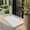 Beige, variant on Savi Home Cotton Scalloped Bathroom Rug, Absorbent Anti-Skid Bath Mat, Blush Pink, 20 x 32 Inch