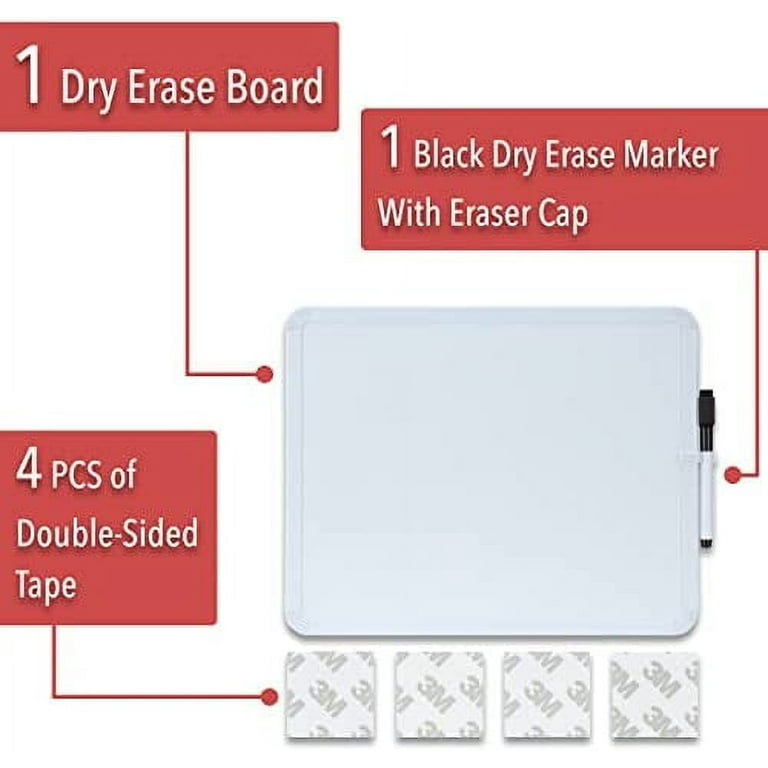 Mr. Pen- Whiteboard Tape, 12 Pack, Black, Thin Tape for Dry Erase