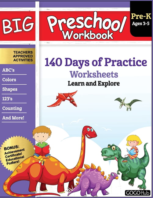 HOME WORKBOOK    A B C   AGE 3-6   40 PAGE BOOKLET A B C CHILDREN'S LEARNING 