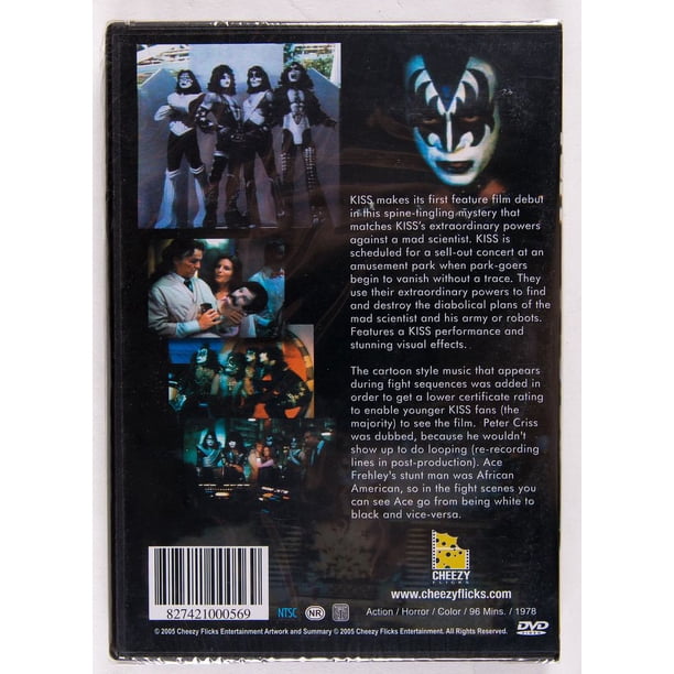 KISS: Meet the Phantom of the Park, 1978 Made for TV Movie DVD