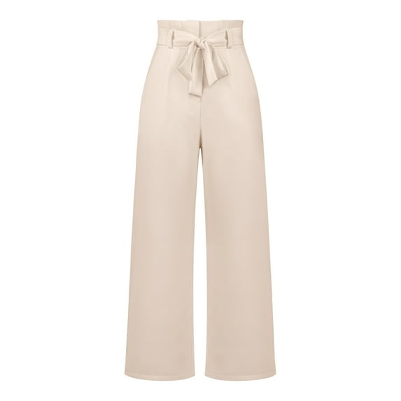 Pants for Women Fashion Casual Workplace Trousers Loose Straight Trousers Commuter Trousers
