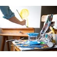 thumbnail image 4 of Brush Cleaner Rinse Cup (All-in-One) Fine Brushes Holder & Silicone Cleaning System(Mug, Red), 4 of 5