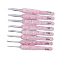 thumbnail image 4 of Crochet Hook Set, Lightweight Durable Colorful Crochet Hook Handcraft DIY  For Embroidery For Sewing Smash Flower, 4 of 8