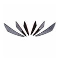 thumbnail image 4 of 6pcs Universal Gloss Black Car/Auto Front Bumper Fins Spoiler Canards Refit, 4 of 10