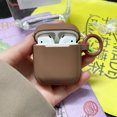 thumbnail image 1 of Simple Soft Liquid Silicone Case For AirPods 4 3 Wireless Bluetooth Earphone Protective Cover For Apple airpods Pro 2 1 Funda, 1 of 7