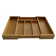 Axis International Marketing 4127 Bamboo Expandable Cutlery Organizer
