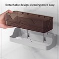thumbnail image 3 of Estante de almacenamiento para baño, estante de ducha, 1 paquete, estante de baño montado en la pared, almacenamiento y almacenamiento de cocina, soporte de pared para baño con estante de ducha adhesi, 3 of 4