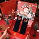 thumbnail image 5 of Par de Calcetines Navideños | Calcetines de Media Pantorrilla con Dibujos Animados para Mujeres, Hombres y Niños | Calcetines Suaves, Transpirables, de Nailon y Licra, Cálidos y para Otoño E Invierno, 5 of 6