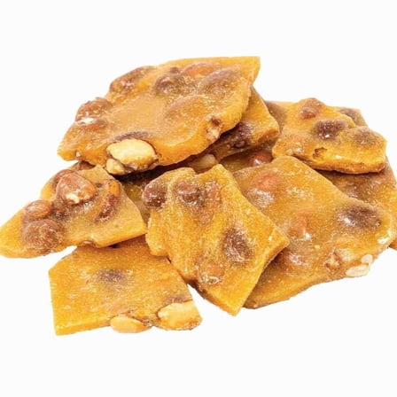 Michele’s Pantry Homestyle Peanut Brittle Candy – Handmade Classic Crunchy Toffee Treat, Contains Peanuts, 2 lbs