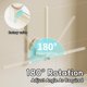 thumbnail image 4 of Barra para colgar toallas con ventosa multifuncional y ganchos giratorios, fuerte adhesivo para baño y cocina, instalación sin taladros para paredes sin daños, ideal para toallas, batas y, 4 of 8