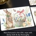 thumbnail image 3 of CounterArt Hop into Spring Premium Boxed Set of Decorative Hardboard Placemats, 3 of 6