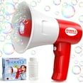 thumbnail image 2 of LYINGF Recordable Bubble Machine - Includes 2 Bottles of Solution (100ml Total), Indoor and Outdoor Bubble Blower for Parties and Events, Creates a Festive Atmosphere, Easy-to-Use Bubble Maker, 2 of 6