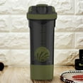 thumbnail image 6 of Sm:)e 24 oz Green Protein Shaker Bottle with Shaker Balls & Mixing Grids, 6 of 7
