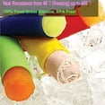 thumbnail image 3 of Moldes de paletas de silicona, 6 uds., moldes reutilizables para paletas de hielo para niños, fabricante de paletas congeladas DIY, tubos de paletas sin BPA con tapa, 3 of 5
