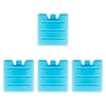 thumbnail image 2 of 4 paquetes de hielo en bloque, portátiles, ligeros y resistentes, para loncheras y congeladores. 100 ml, 2 of 9