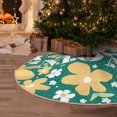 thumbnail image 5 of Fuzoiu Happy Mother's Day1 Print Christmas Tree Skirt,Xmas Christmas Decorations,Xmas Tree Mat for Farmhouse Holiday New Years Home Party Decor Tree Rugs-48", 5 of 6