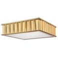 thumbnail image 4 of Hudson Valley Lighting 931-AGB Middlebury - Two Light Flush Mount - 13 Inches Wide by 4 Inches High, Finish Color: Aged Brass, 4 of 4