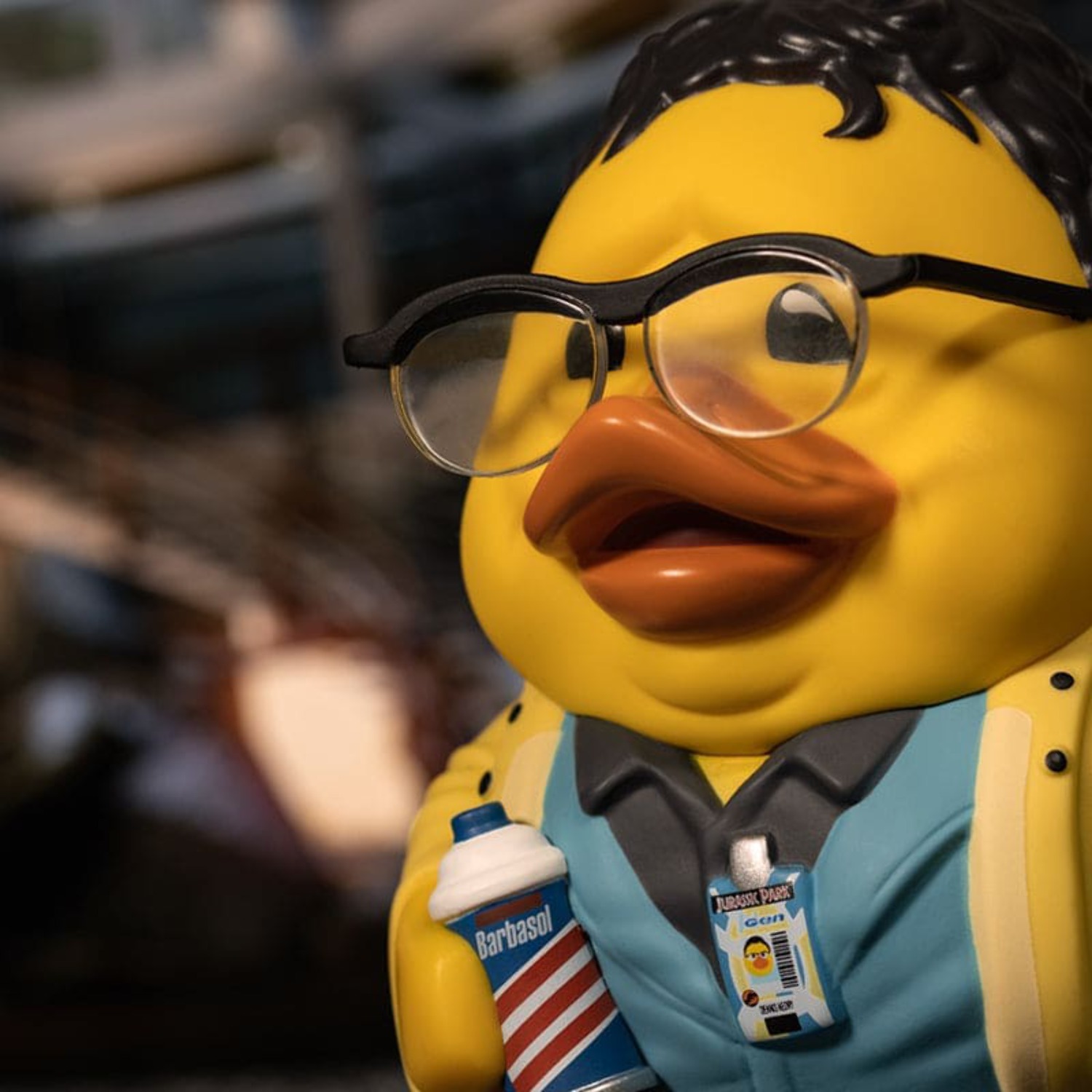 TUBBZ Boxed Edition: Jurassic Park - Dennis Nedry Cosplaying Rubber Duck Vinyl Figure