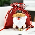 thumbnail image 5 of Gnwei Christmas Decorations - Christmas Gift Bags with Drawstrings Xmas Reusable Goody Bags for Christmas Party Favor Wrapping Supplies Bulk Holiday Party Decor, 5 of 9