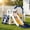 Blue, variant on Arlopu Toddler Slide & Swing Set, Freestanding Kids Slide Climber Set w/ Basketball Hoop, Storage Space & Anti-Slip Steps, Indoor Outdoor Playground for Kids 2+ Years