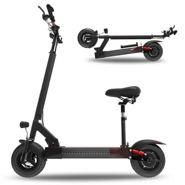 AJOOSOS X48 Electric Scooter Adults with Seat, 48V 1000W Motor Power, 35 mph Max Speed, Foldable
