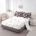 thumbnail image 3 of YST Merry Christmas Comforter Set, 7-Piece, Grid Checkered, Full, 3 of 5