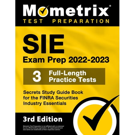 UPC: 9781516721641 | Sie Exam Prep 2022-2023 – 3 Full-Length Practice Tests  Secrets Study Guide Book for the Finra Securities Industry Essentials: [3rd Edition] (Paperback)