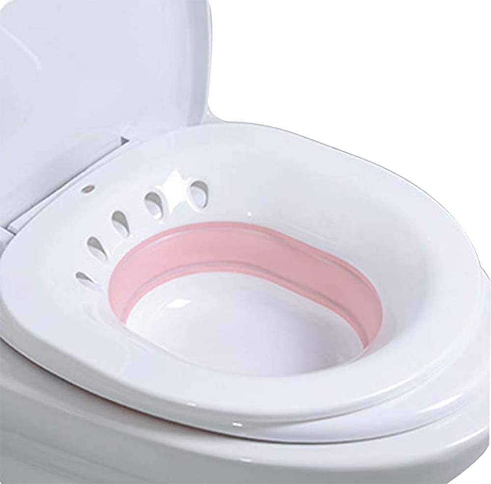 Toilet Seats 1 Kit Elongated Sitz Bath for Perineal Episiotomy Soak