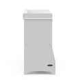 Graco Benton Changing Table with Storage and Removable Topper, White