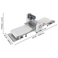 thumbnail image 5 of KFFKFF Industrial Dough Flattening Device, 19.7-Inch Bidirectional Puff Pastry Flattener and Fondant Roller, Electric Dough Flattener 0-1.4" Variable Thickness, 5 of 9