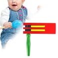 thumbnail image 2 of Tablero de sonido de madera de juguete Montessori, accesorios de instrumentos sensoriales ños pequeños, interacción armoniosa respetuosa con el Yuyangstore Cucharas Musicales, 2 of 8