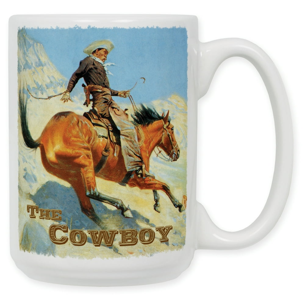 15 Ounce Ceramic Coffee Mug The Cowboy