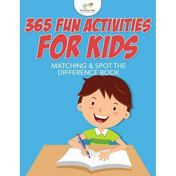 365 Fun Activities for Kids Matching & Spot the Difference Book (Paperback)