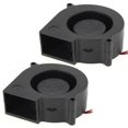 thumbnail image 1 of 2pcs 75 mm x 30 mm 2 Pin DC 12 V Brushless Fan PC Computer Cooling Fan, 1 of 3