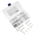 thumbnail image 4 of Miangastore 125pcs Cotter Pins Trailer Pin Clip Spring Fastener Hardware Pins Hitch Pins, 4 of 9