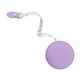 thumbnail image 2 of Cinta métrica de costura de cuero PU, cinta métrica pequeña de tela a medida, regla de doble cara Violeta Sharpla regla de medición, 2 of 8