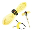 thumbnail image 2 of Shisuyan 3Pcs Dancing And Swinging Cartoon Bee Hair Decor With Yellow Fairy Wings For Photography, 2 of 8