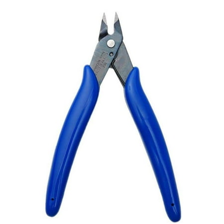 

Wire Flush Cutters Electronic Model Sprue Wire Clippers Ultra Sharp and Precision CR-V Side Cutting nippers Ideal for Clean Cut and Precision Cutting Needs