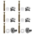 thumbnail image 1 of IFANLANDOR 30 Sets Furniture Accessory Silver Fixing DIY Enthusiasts Wardrobe Assembly, 1 of 8
