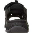 thumbnail image 3 of KEEN Womens Astoria West Open Toe Sandal 7 Black/Black, 3 of 7
