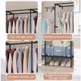 thumbnail image 2 of ANNA TOSANI Perchero de Pie, Organizador de Metal para Ropa Armario 160-36 - 170 cm, Closet Organizador de Ropa, Estante de Ropa para Balc&oacute;n, Dormitorio y Lavander&iacute;a, 2 of 8