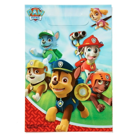 American Greetings 371462 Loot Bag, 8 pieces, Paw Patrol