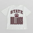 thumbnail image 4 of Women's Gameday Couture Cream Mississippi State Bulldogs Oversized Fierce Focus T-Shirt, 4 of 4
