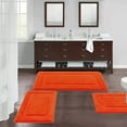 thumbnail image 2 of Bathroom Rugs Set 3, Yamaziot Bath Mats, Non Slip Washable Soft Absorbent Shower Blue Runner for Tub Floor with Toilet Mat, 2 of 9