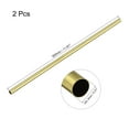 thumbnail image 2 of Uxcell Brass Tubing Seamless Straight Pipes Tube 8mm x 0.25mm x 300mm, 2 of 5